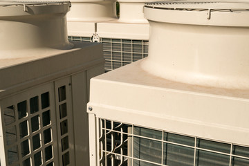 Condensing units of air conditioners