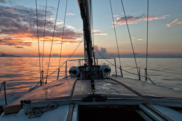 Obraz na płótnie Canvas Sailing boat