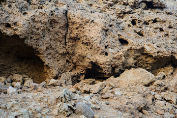 rock from deseart stone backgroudn pattern wall