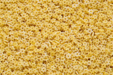 Italian pasta on close up background.