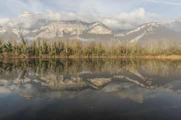 Étang de Tencin - Grésivaudan - Isère.