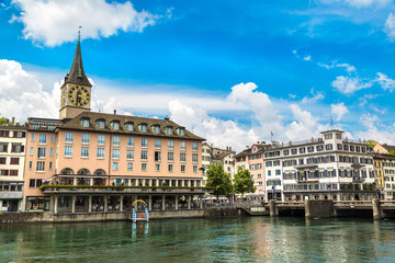 Historical part of Zurich