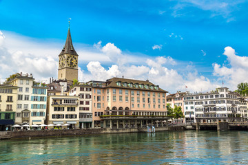 Historical part of Zurich