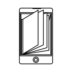 smartphone device isolated icon vector illustration design