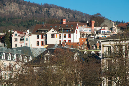 Centro storico di Baden-Baden in Germania