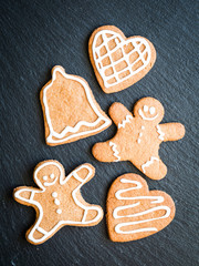Christmas gingerbread cookies