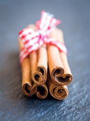 Bunch of cinnamon sticks