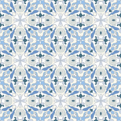 Fototapeta premium Seamless symmetrical pattern