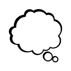 speech bubble message isolated icon vector illustration design