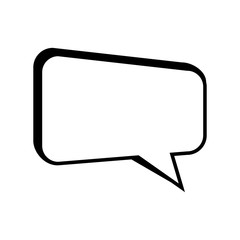 speech bubble message isolated icon vector illustration design