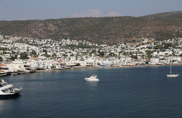 Bodrum Town in Aegean Coast of Turkey