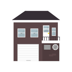 big building isolated icon vector illustration design