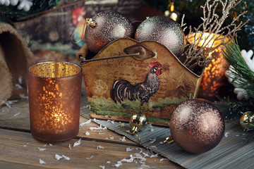 Christmas and New Year decoration