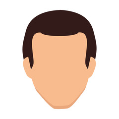 man avatar character isolated icon vector illustration design