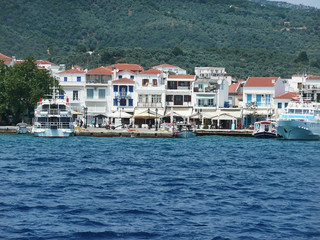 Krajobraz - port morski (wyspa Symi)  © kurtz_88