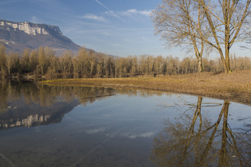 Plan d'eau des Lônes - Pontcharra - Isère.