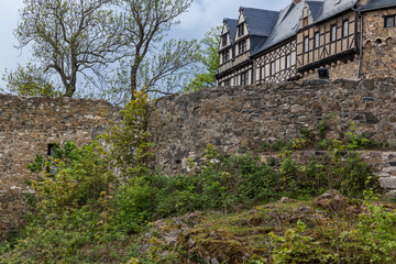 Fototapeta na wymiar Burg Falkenstein im Harz