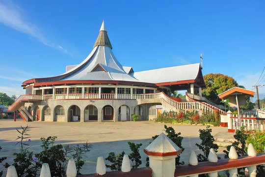 The Basilica of St. Anthony of Padua in Tonga Kingdom