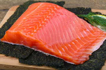 Salmon fillet