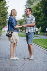 Obraz premium couple in love