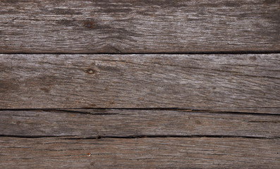 Old vintage dark brown wooden planks background