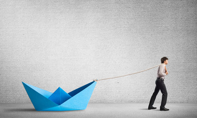 Obraz premium Water transporation concept