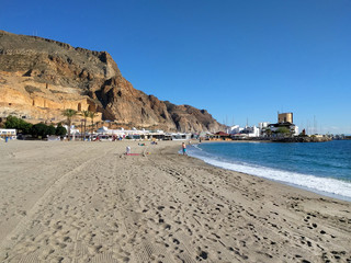 Aguadulce beach. Spain