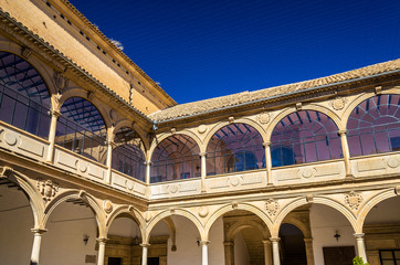 Fototapeta premium The University of Baeza building, Spain, Andalusia