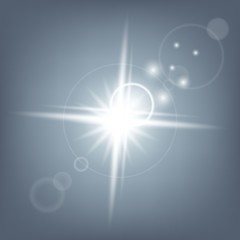 Creative concept Vector set of glow light effect stars bursts with sparkles isolated on black background. For illustration template art design, banner for Christmas celebrate, magic flash energy ray