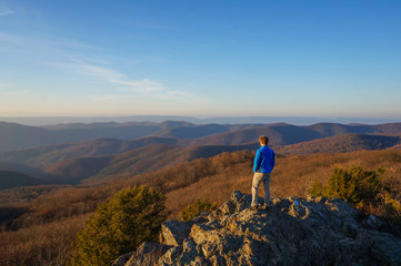 Hiking in Shenandoah National Park