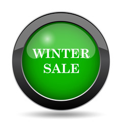 Winter sale icon