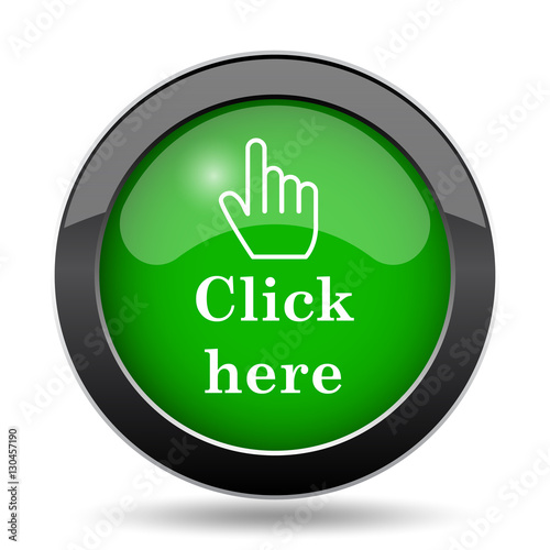"Click here icon" Stock photo and royalty-free images on Fotolia.com ...