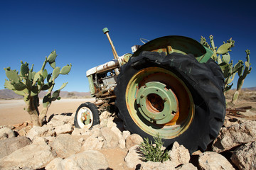 Classic Car at Solitaire - Sossusvlei, Namibia