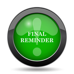 Final reminder icon