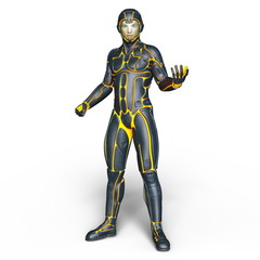 Fototapeta premium スーパーヒーロー