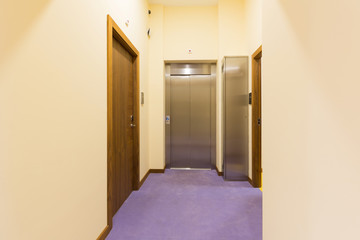 Hotel corridor