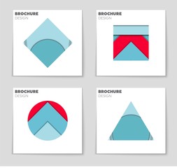 Abstract vector layout background set. For art template design, list, page, mockup brochure theme style, banner, idea, cover, booklet, print, flyer, book, blank, card, ad, sign, sheet, a4.