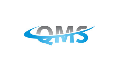 Modern Logo Solution Letter QMS