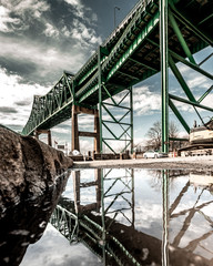 Tobin Bridge in Boston