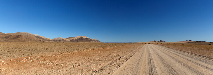 Desert Highway at Sossusvlei, Namibia
