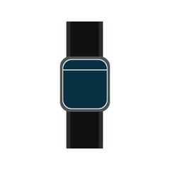 smart watch wearable technology vector illustration eps 10