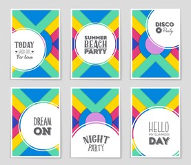 Abstract vector layout background set. For art template design, list, page, mockup brochure theme style, banner, idea, cover, booklet, print, flyer, book, blank, card, ad, sign, sheet, a4.