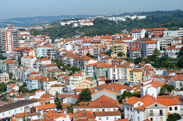 Obraz premium Cityscape coimbra portugal