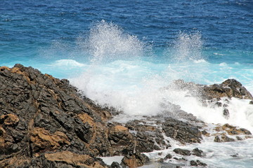 Landscape near the Far de Favaritx, lighthouse in Minorca,Balearic islands