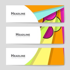 Abstract vector layout background set. For art template design, list, page, mockup brochure theme style, banner, idea, cover, booklet, print, flyer, book, blank, card, ad, sign, sheet, a4.