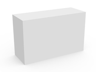 blank white box model