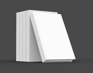 3D rendering books mockup