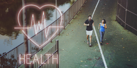 Health Heartbeat Icon Symbol Concept