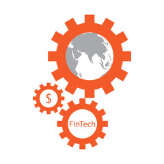 FinTech icon / symbol /sign