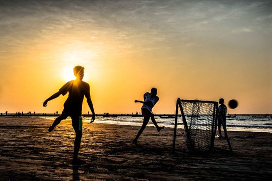 Bombay beach football